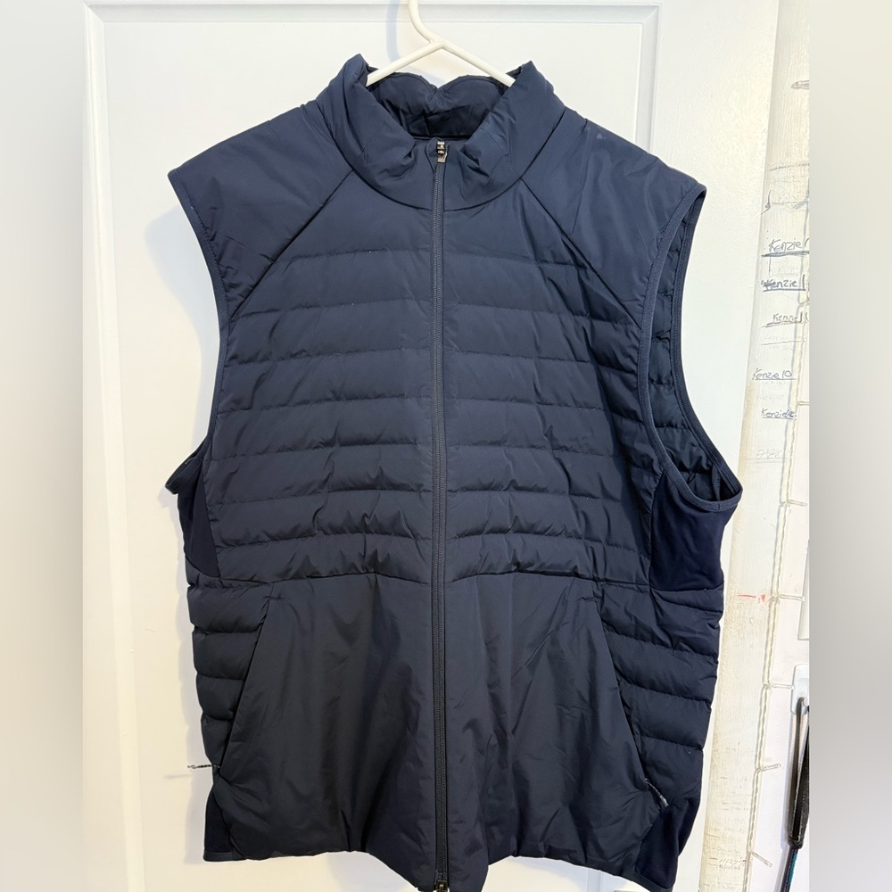Lululemon Athletica Down for It All 700-Fill Vest blue XXL-new